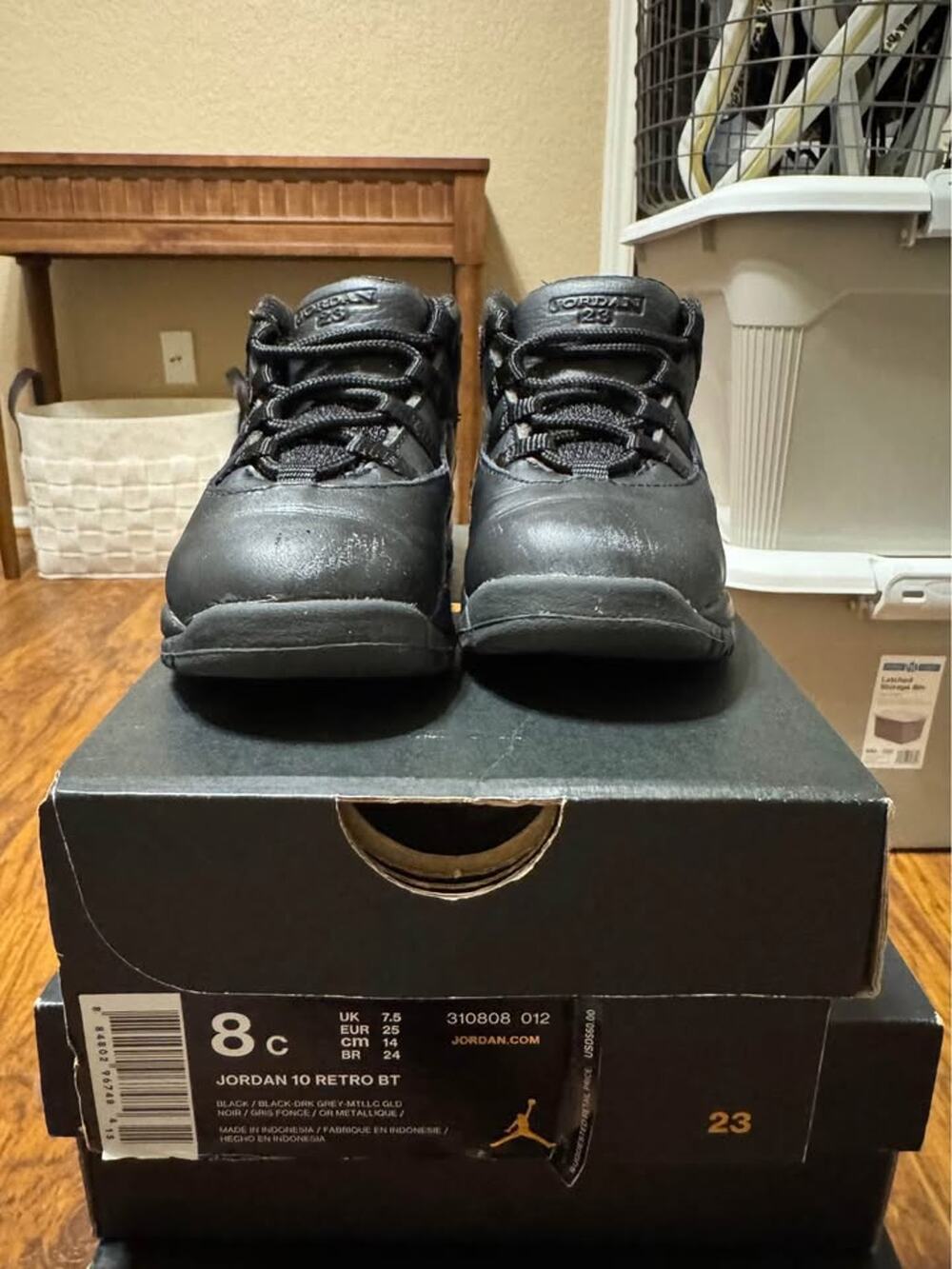 5 pairs of Toddler Jordans